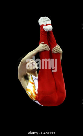 Gymnastique - Trampoline et Tumbling 28e Championnats du Monde 2011 - Jour deux - NIA Banque D'Images