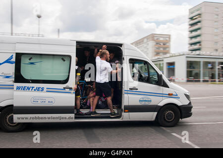 Berlin, Allemagne. 19 Juin, 2016. Velothon course à vélo. Banque D'Images