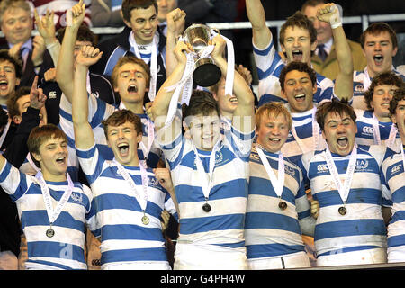 Rugby Union - Brewin Dolphin Schools Cup - moins de 18 ans, Final - l'Edinburgh Academy v George Watson's College - Murrayfield Banque D'Images