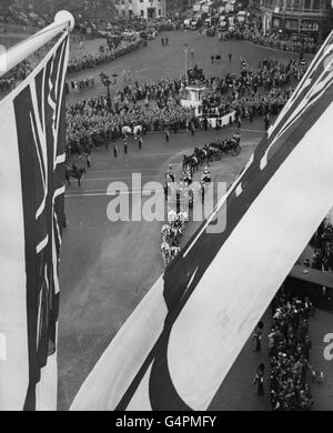 Politique - L'Empereur Hailé Sélassié Visite d'État - Londres Banque D'Images