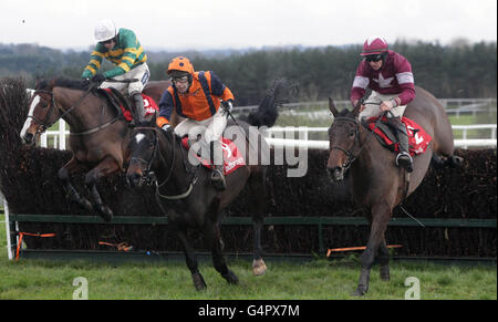 Les courses de chevaux - John Durkan Chase Memorial Day - Punchestown Racecourse Banque D'Images