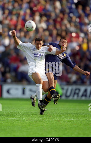 Soccer - FA Premiership Carling - Wimbledon v Leeds United - Selhurst Park Banque D'Images