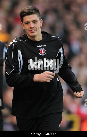 Soccer - FA Cup - deuxième tour - Charlton Athletic v Carlisle United - The Valley. Nick Pope, gardien de but athlétique de Charlton Banque D'Images