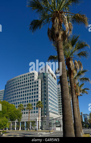 Le siège social d'Adobe Incorporated (ADBE) à Silicon Valley, San Jose CA Banque D'Images