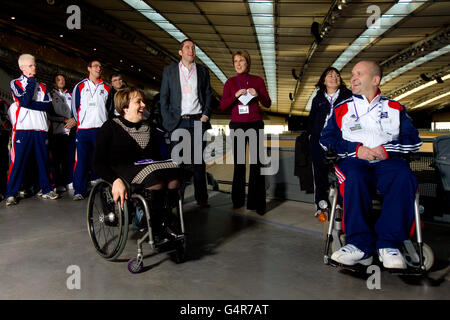 Jeux Olympiques - 2012 L'équipe Photocall - Vélodrome du parc olympique Banque D'Images