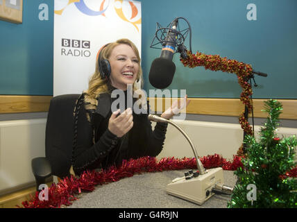 Kylie Minogue Records BBC Radio 2 Special - Londres Banque D'Images