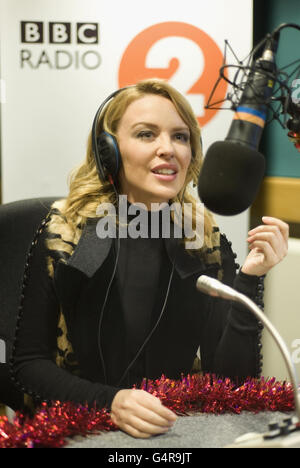 Kylie Minogue Records BBC Radio 2 Special - Londres Banque D'Images