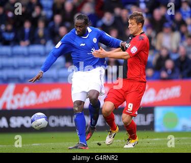 Soccer - npower Football League Championship - Leicester City v Portsmouth - Le King Power Stadium Banque D'Images