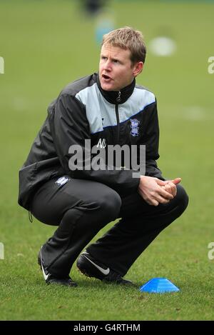 Football - FA Cup - troisième tour - Birmingham City / Wolverhampton Wanderers - St Andrews. Nick Davies, directeur des sciences du sport à Birmingham Banque D'Images