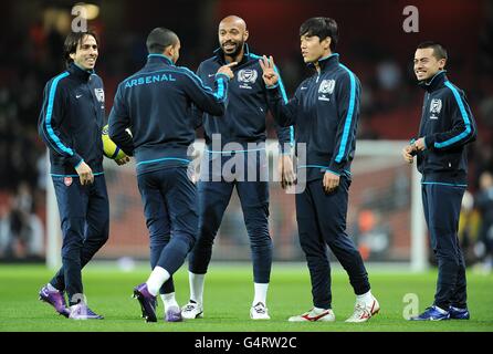 Football - FA Cup - troisième ronde - Arsenal v Leeds United - Emirates Stadium Banque D'Images