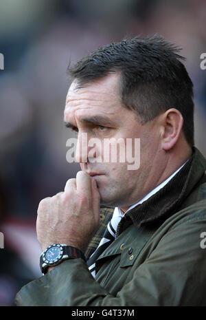 Football - npower football League One - Sheffield United v Notts County - Bramall Lane. Martin Allen, directeur du comté de Notts Banque D'Images