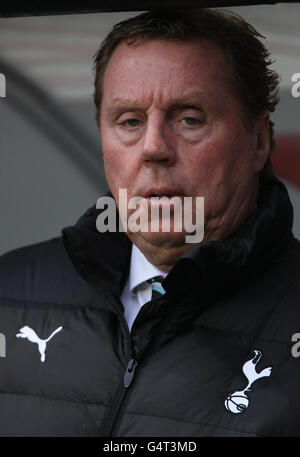 Harry Redknapp, directeur de Tottenham Hotspur, avant le match de la Barclays Premier League au Liberty Stadium, à Swansea. Banque D'Images