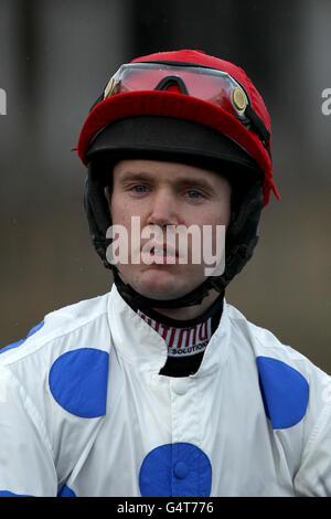 Les courses de chevaux - Nouvelle année Réunion - Hunt - Hippodrome de Doncaster Banque D'Images