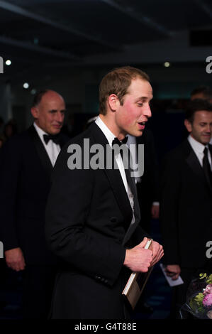 Le duc de Cambridge arrive pour la première britannique de War Horse, à l'Odeon Leicester Square, Londres. Banque D'Images