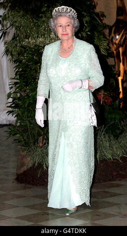 Image - La reine Elizabeth II visite en Afrique du Sud Banque D'Images