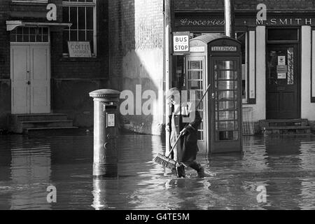 - Inondation - Bristol Banque D'Images