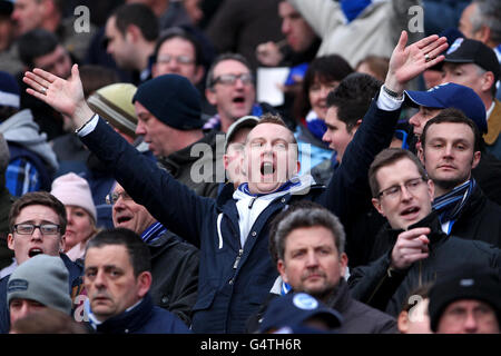 Football - championnat de football npower - Brighton & Hove Albion v Bristol City - stade AMEX. Vue générale des ventilateurs dans les stands Banque D'Images