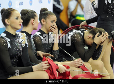 - Gymnastique Gymnastique Visa International - Jour 8 - North Greenwich Arena Banque D'Images