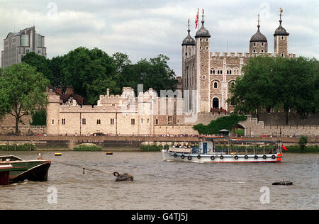 Tour de Londres Thames Banque D'Images