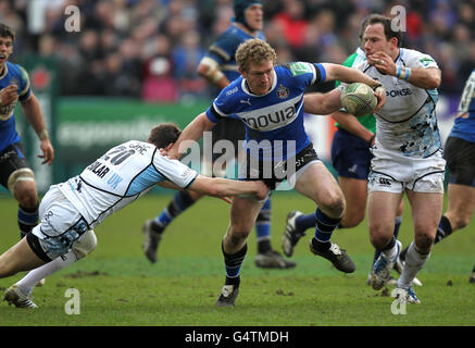 Rugby Union - Heineken Cup - Pool 3 - v Bath Rugby Glasgow Warriors - Recreation Ground Banque D'Images