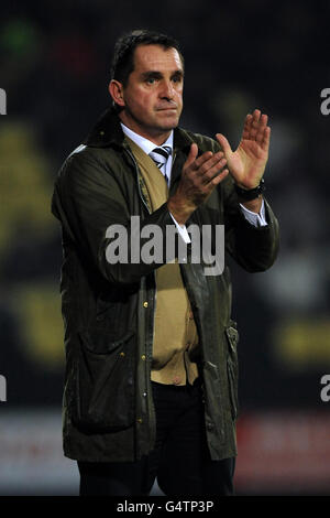 Football - npower football League One - Notts County v Preston North End - Meadow Lane. Martin Allen, directeur du comté de Notts Banque D'Images