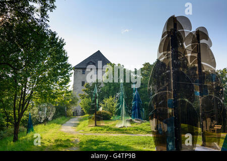 Château de Weißenstein : "manger" et forêt de verre, Regen, Allemagne, Bavière, Bayern, Niederbayern, Basse-Bavière Banque D'Images