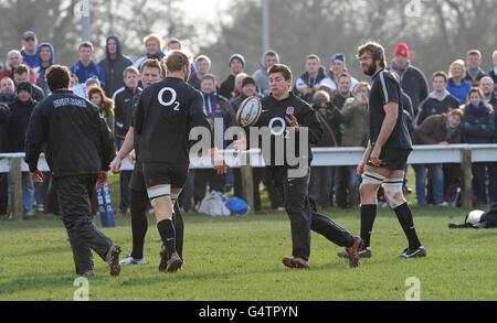 Rugby Union - Angleterre - Session de formation de l'Université de Leeds les terrains de jeu Banque D'Images