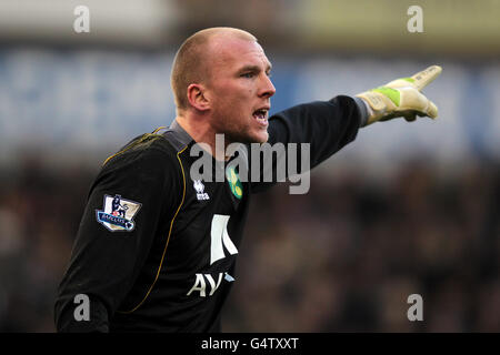 Football - Barclays Premier League - West Bromwich Albion / Norwich City - The Hawthorns. John Ruddy, gardien de but de Norwich City Banque D'Images