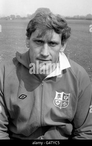 Willie John McBride, Ireland Lock et un des joueurs irlandais de l'équipe de rugby des Lions britanniques. Banque D'Images