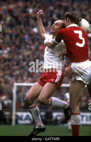 Football - qualification de la coupe du monde - Groupe un - Danemark / Pologne - Copenhague.Grzegorz Lato, Pologne Banque D'Images