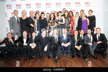 La télévision nationale Awards 2012 - Salle de presse - Londres Banque D'Images