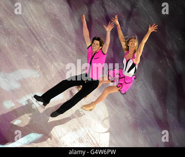 Sinead et John Kerr en Grande-Bretagne en action dans le Gala exposition des Championnats européens de patinage artistique Banque D'Images