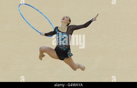 - Gymnastique Gymnastique Visa International - Jour 9 - North Greenwich Arena Banque D'Images