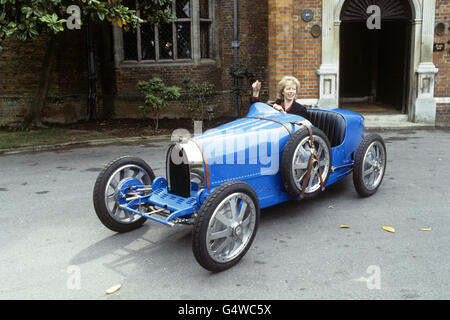 Conduite automobile - Bugatti Type 35 Banque D'Images