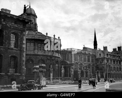 Clarendon Building - Oxford Banque D'Images