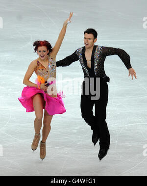 Patin à glace - Championnats d'Europe 2012 - Jour trois - Stade Motorpoint Arena Banque D'Images