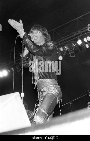 Musique - Rock - The Rolling Stones - Stade de Wembley, Londres Banque D'Images