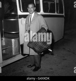 Boxe - Angelo Dundee - London Airport Banque D'Images