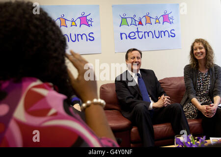 Netmums visites Cameron Banque D'Images