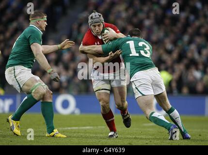 Rugby Union - RBS 6 Nations Championship 2012 - France v Pays de Galles - Aviva Stadium Banque D'Images