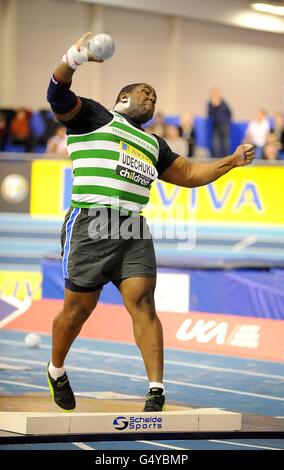 - Athlétisme Indoor Aviva UK Trials et Championnats - Jour 1 - English Institute of Sport Banque D'Images