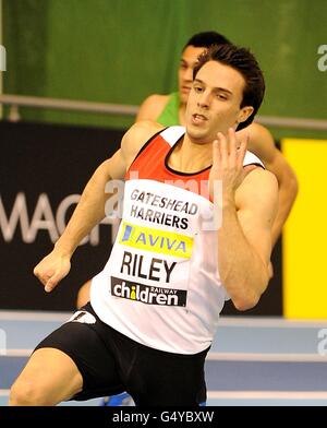 - Athlétisme Indoor Aviva UK Trials et Championnats - Jour 1 - English Institute of Sport Banque D'Images