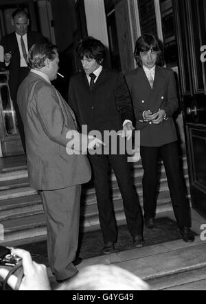 Rolling Stones Law Courts Banque D'Images