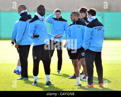 Football - UEFA Europa League - tour de 32 - FC Porto v Manchester City - Manchester City - Session de formation Carrington... Banque D'Images