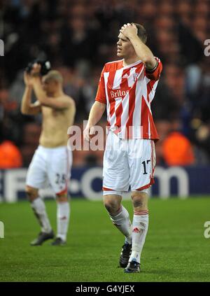 Football - UEFA Europa League - tour de 32 - Première étape - Valence v Stoke City - Britannia Stadium Banque D'Images