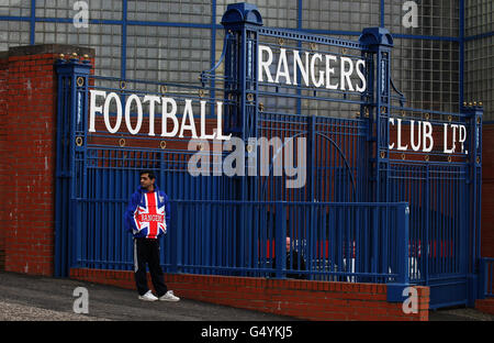 Soccer - Rangers Entrer Administration Banque D'Images