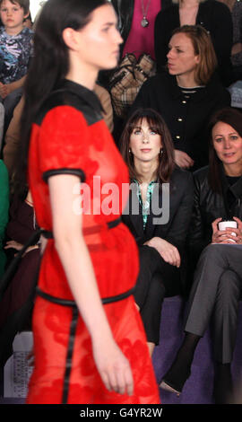 Christopher Kane Front Row - London Fashion Week Banque D'Images