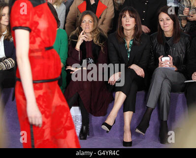 Samantha Cameron assiste au spectacle Christopher Kane London Fashion week à One New change, Londres. Banque D'Images