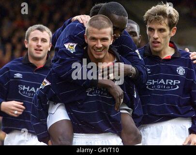 Soccer - FA Premiership match Bradford v Manchester United - Bradford Banque D'Images