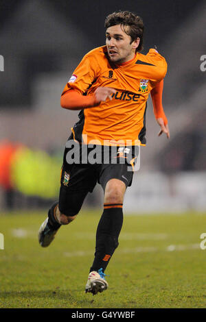 Soccer - Johnstone's Paint Trophy - finale de zone - Swindon Town v Barnett - terrain de comté. Ricky Holmes, Barnett Banque D'Images